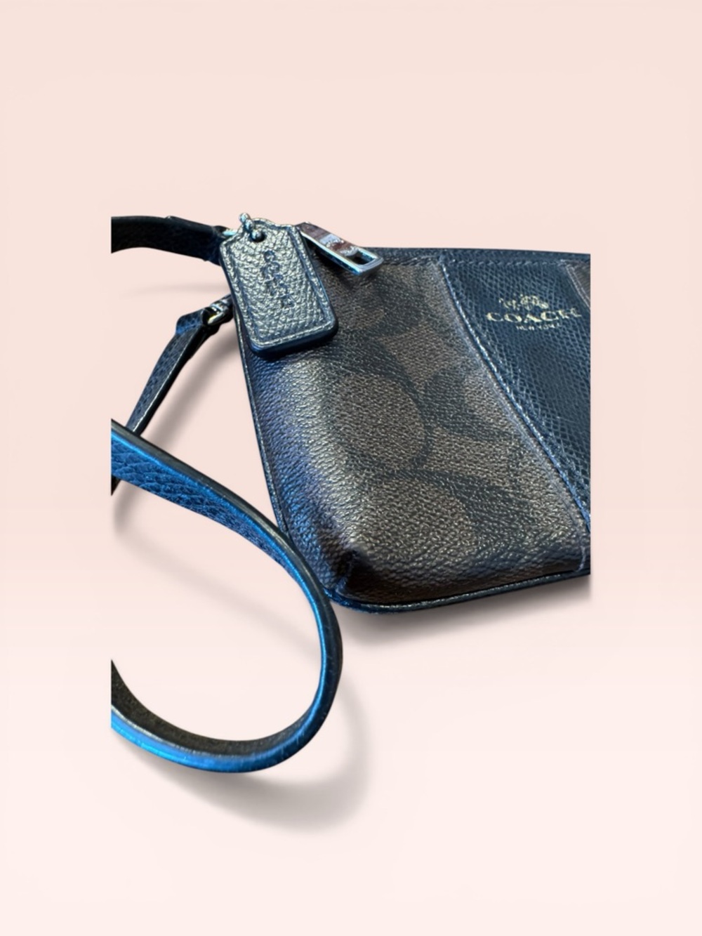 Coach Double Zip Wristlet - Picture 3 of 9